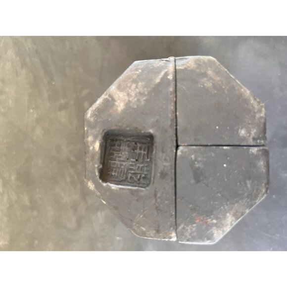 Vintage Buddhist Folding Travel Portable Shrine Kwan Yin Chinese Temple Resin - Picture 5 of 11